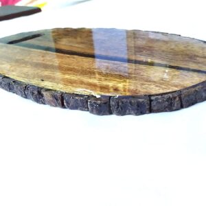 Sheesham Wooden Cutting Board single side resin coated