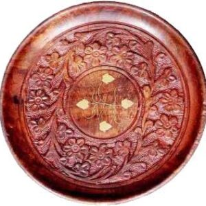Wooden Designer Carving Plate