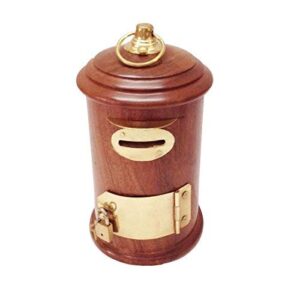 Handmade Wooden Piggy Bank/Money Box/Saving Box Post Office Shaped
