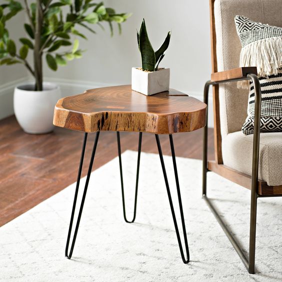 Fazzilet table unique round epoxy