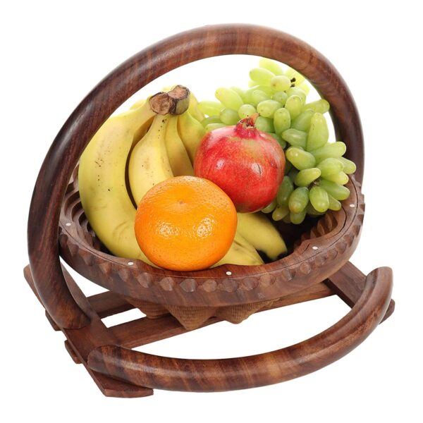 fazzilet foldable wooden basket