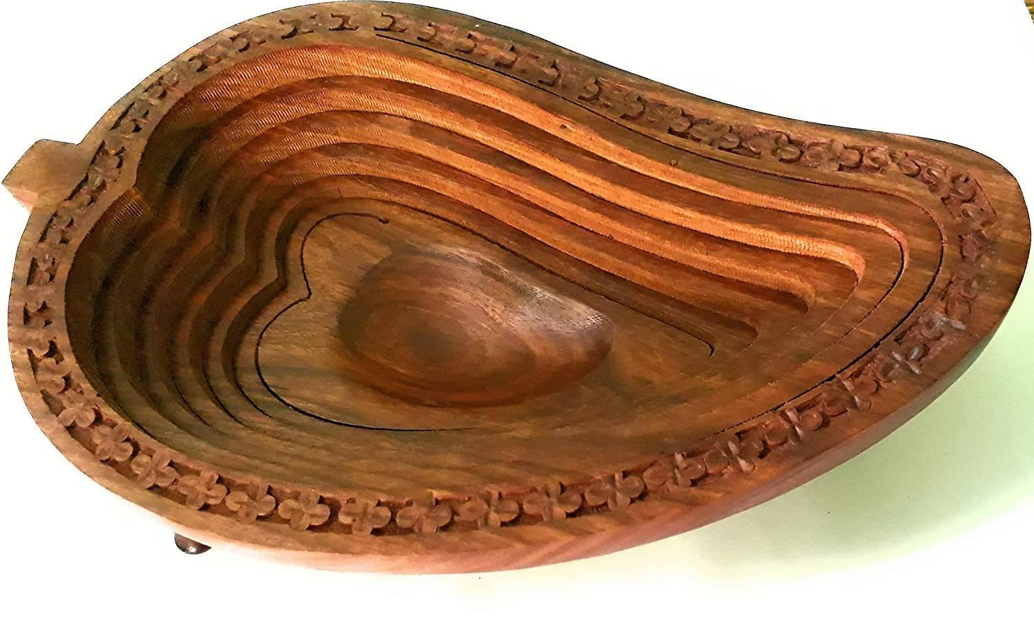 fazzilet foldable mango shape fruit basket