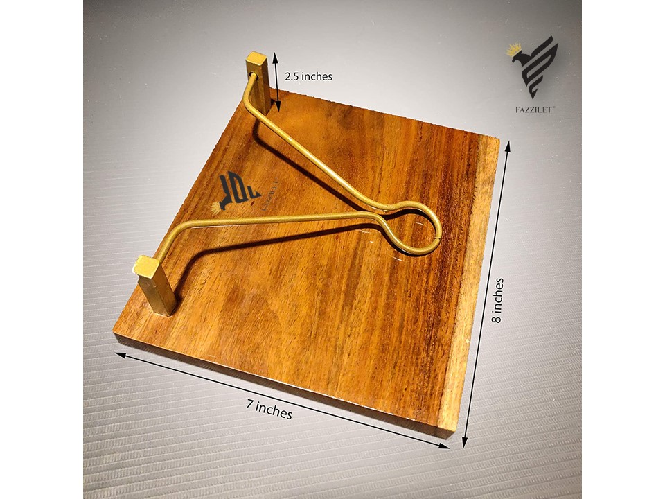 Fazzilet tissue holder unique wooden