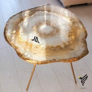 Fazzilet table unique round epoxy