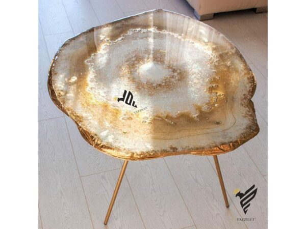 Fazzilet table unique round epoxy