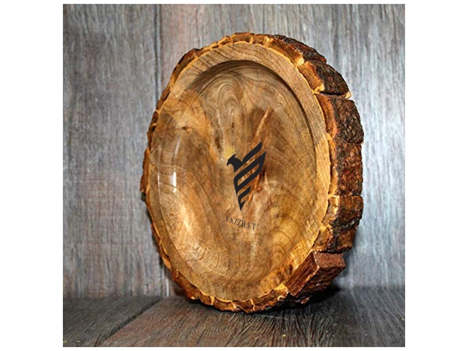 Fazzilet round platter unique design natural