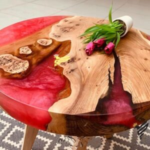 Fazzilet table unique round epoxy