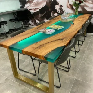 FAZZILET Epoxy table, Epoxy Resin office table, Custom epoxy wood resin table, epoxy resin furniture, handmade wood resin, living room furniture